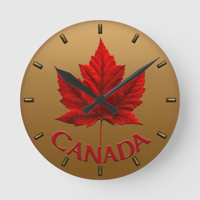 Kanada Uhren für Souvenirs an der Wand (Vorderseite)
