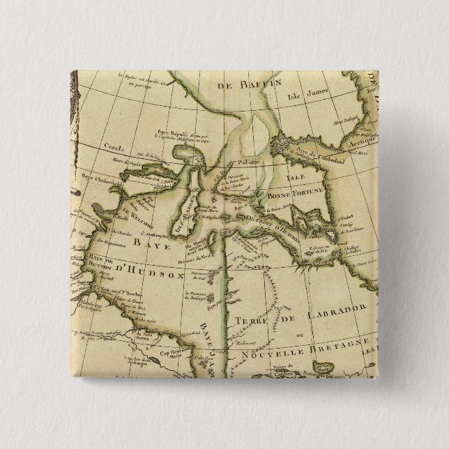 Kanada und Grönland Button (Vorderseite)