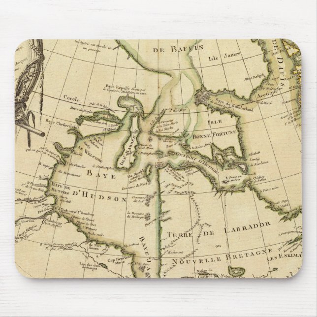 Kanada und Grönland Mousepad (Vorne)
