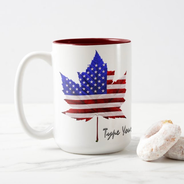 Kanada USA Cups USA / Kanada Souvenir Tasse & Cups (Mit Donut)