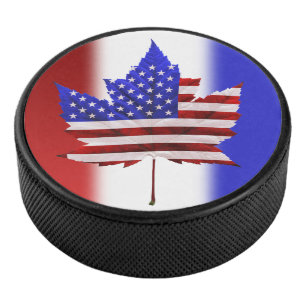 Kanada USA Hockey Puck USA Kanada Souvenir Puck