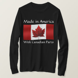 Kanada USA Shirts Kanada USA Flaggenstaaten Souven