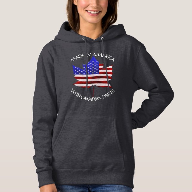 Kanada USA Souvenir Hoodie Sweatshirt - Women's (Vorderseite)
