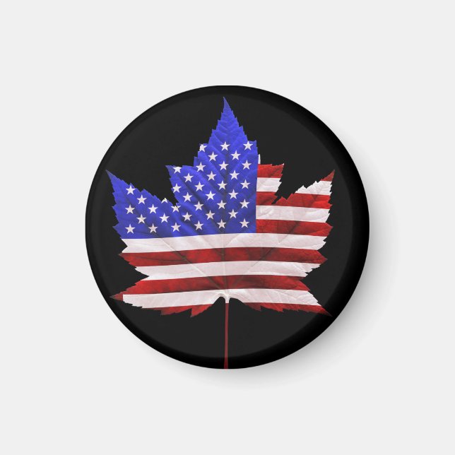 Kanada USA Souvenir Kühlschrankmagnete Magnet (Vorne)