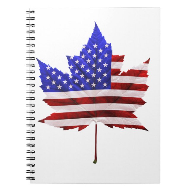 Kanada USA Souvenir Notebook / Sketchpad Notizblock (Vorderseite)