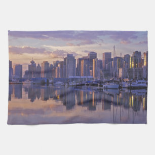 Kanada, Vancouver, British Columbia. Vancouver Geschirrtuch