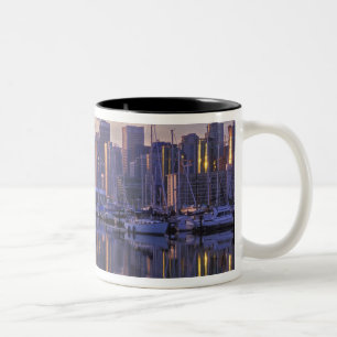 Kanada, Vancouver, British Columbia. Vancouver Zweifarbige Tasse