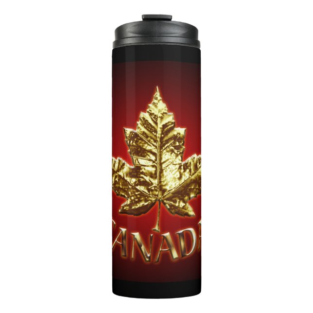 Kanada Varsity Tumbler Gold Medaille Canada Tumble Thermosbecher (Vorderseite)