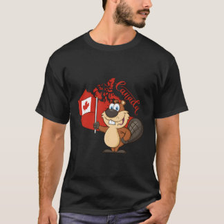 Kanada verleiht kanadische Bodenfahne T-Shirt