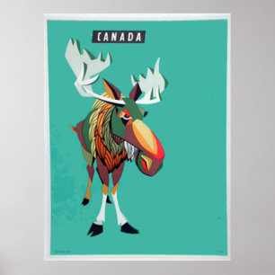 Kanada Vintage Poster