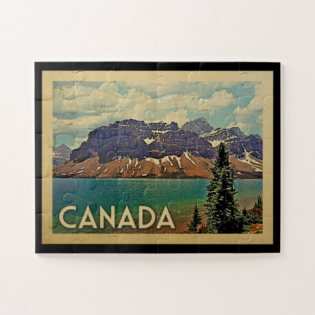 Kanada Vintage Travel (Horizontal)