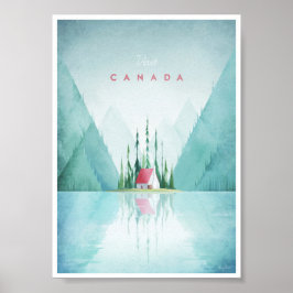 Kanada Vintage Travel Poster