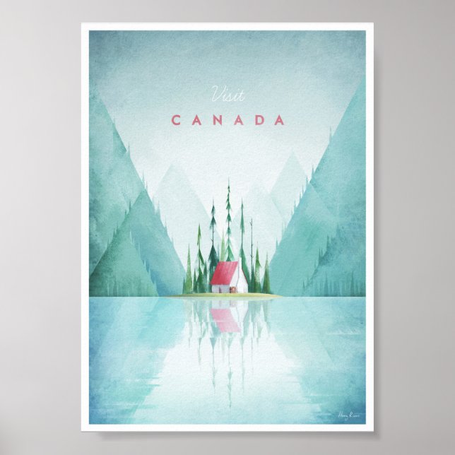 Kanada Vintage Travel Poster (Vorne)