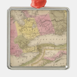 Kanada West2 Silbernes Ornament