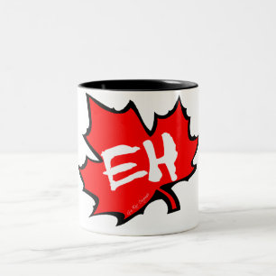 Kanada wie zweifarbige tasse