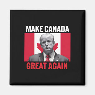 Kanada wieder groß machen Trump Kanadische Flagge Magnet