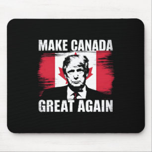 Kanada wieder groß machen Trump Kanadische Flagge Mousepad