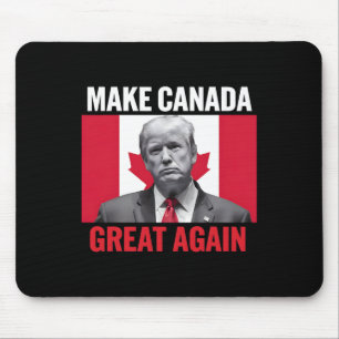 Kanada wieder groß machen Trump Kanadische Flagge Mousepad