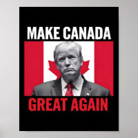 Kanada wieder groß machen Trump Kanadische Flagge