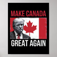 Kanada wieder groß machen Trump Kanadische Flagge