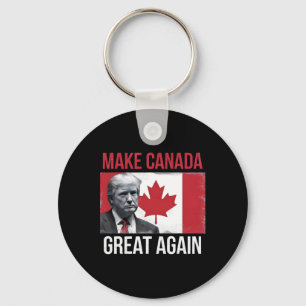 Kanada wieder groß machen Trump Kanadische Flagge Schlüsselanhänger