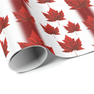 Kanada Wrapping Paper Canada Flag Souvenir Paper Geschenkpapier