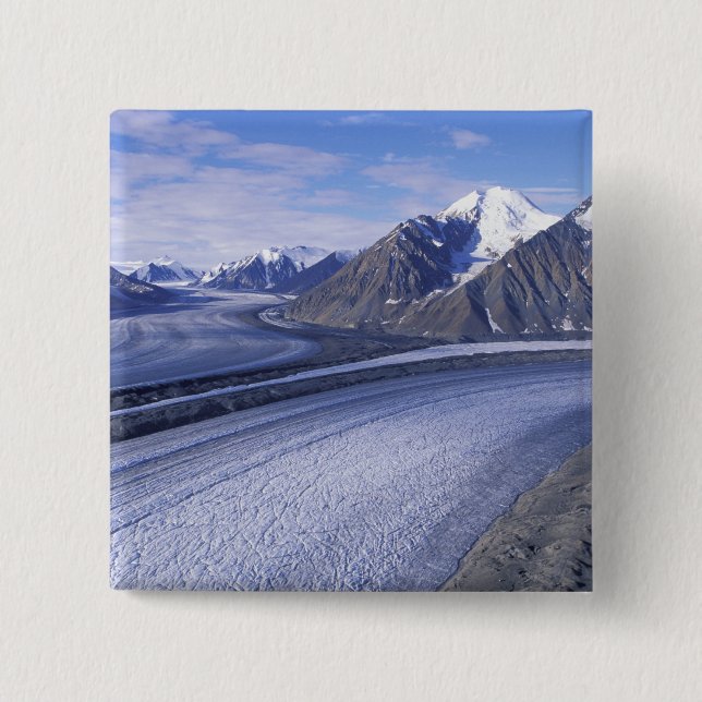Kanada, Yukon Territory, Kluane National Park. Button (Vorderseite)