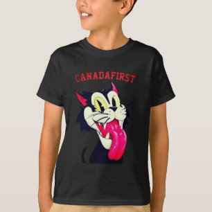 KANADA ZUERST KATZE T-Shirt