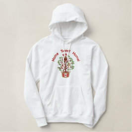 Kanada - Zuhause Tweete Zuhause! Bestickter Hoodie