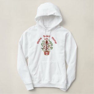 Kanada - Zuhause Tweete Zuhause! Bestickter Hoodie