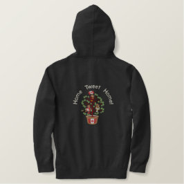 Kanada - Zuhause Tweete Zuhause! Bestickter Hoodie