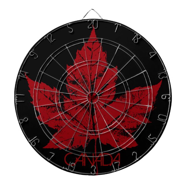 Kanadadartboard-Kanada-Andenkendartboards-Spiele Dartscheibe (vorne)