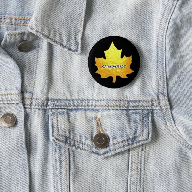 Kanadaerstück Button (Beispiel)