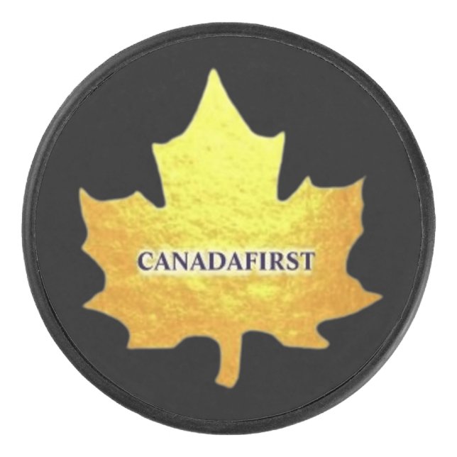 Kanadaerstück Eishockey Puck (Vorderseite)