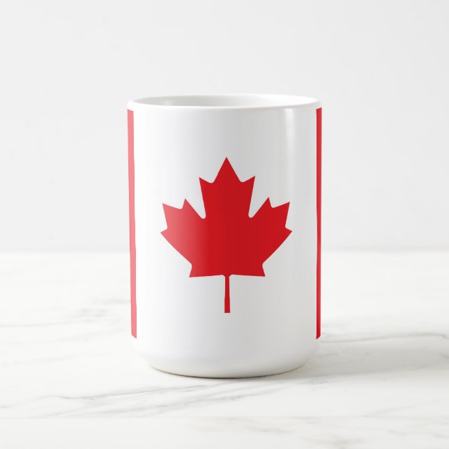 Kanadaflagge Kaffeetasse (Mittel)