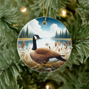 Kanadagans-Andenken Keramik Ornament