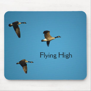 Kanadagänse im Flug  Mousepad