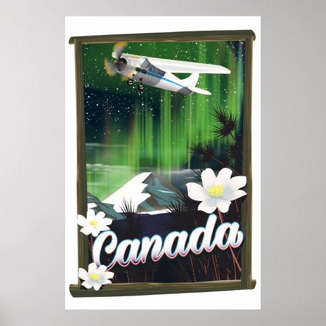 Kanadas Bergreisepulver Poster (Vorne)