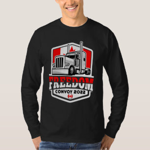 Kanadas "Convoy de la Flag Freedom" 2022 T-Shirt