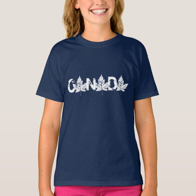 Kanadas Hoodie Canada Souvenir Kid's Shirts (Vorderseite)