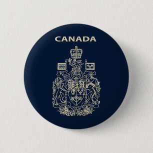 Kanadas nationales Emblem Button