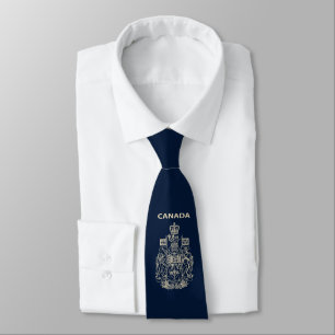 Kanadas nationales Emblem Krawatte