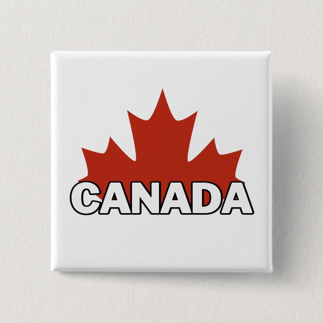Kanadatakoptikett Button (Vorderseite)