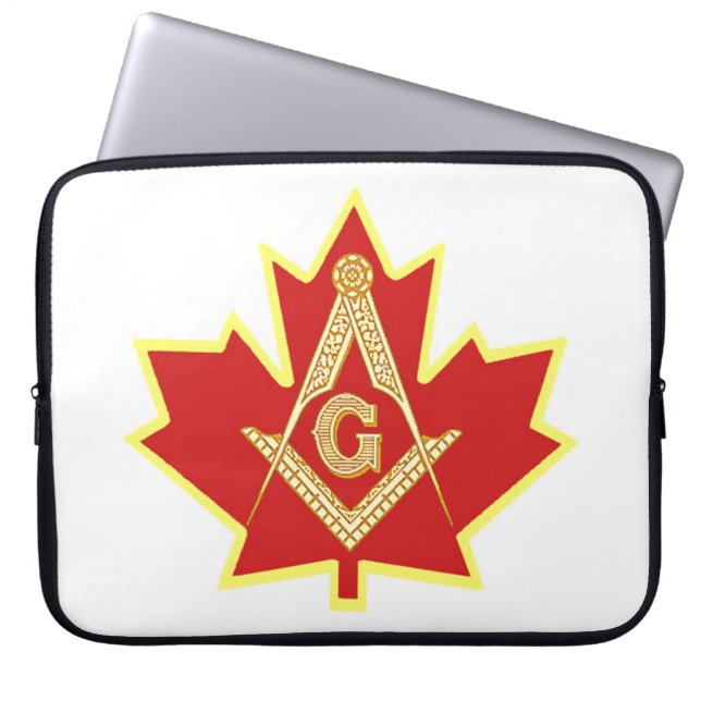 KANADIAN MASONS LAPTOPSCHUTZHÜLLE (Vorderseite)