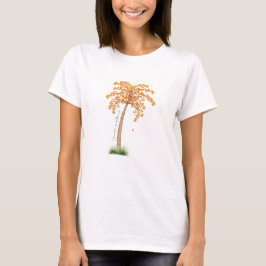 Kanadier Ahornpalme im Ausland durch Mukta Cholett T-Shirt