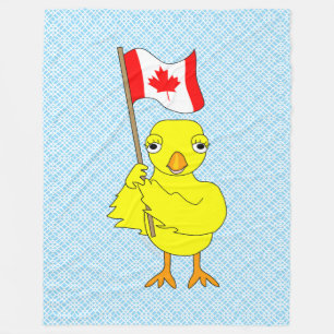 Kanadier Chick Fleecedecke