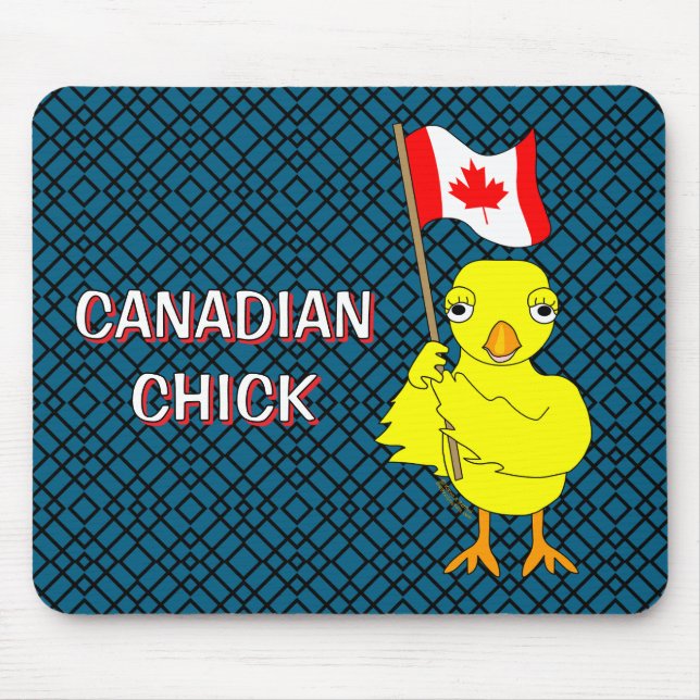 Kanadier Chick Mousepad (Vorne)