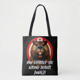 Kanadier "Falscher Biber Donald" Trump Tasche