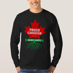 Kanadier mit arabischen Wurzeln Kanadische Staatsb T-Shirt