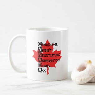 Kanadier verhandeln nicht kaffeetasse